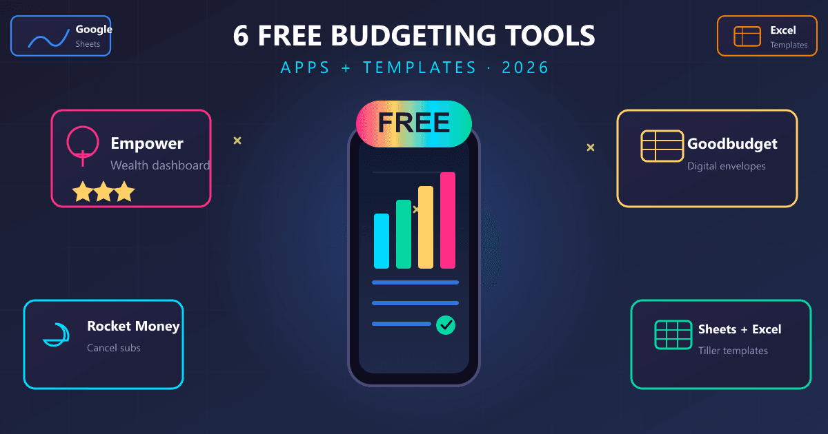 6 Best Free Budgeting Apps & Templates for 2026 Reviewed