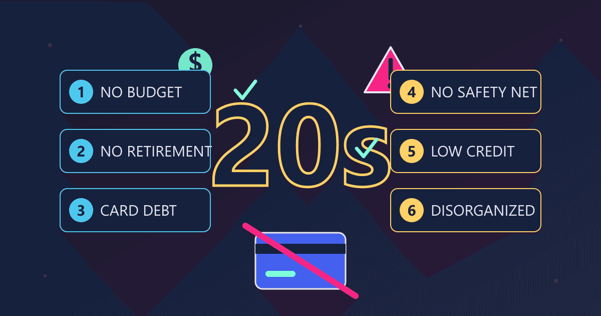 6 Costly Money Mistakes in Your 20s (& How to Avoid Them)