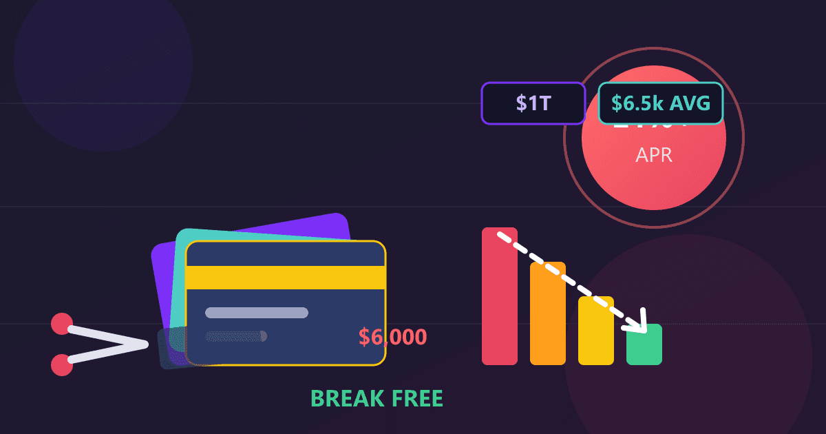 Average Credit Card Debt: See the Numbers & How to Break Free