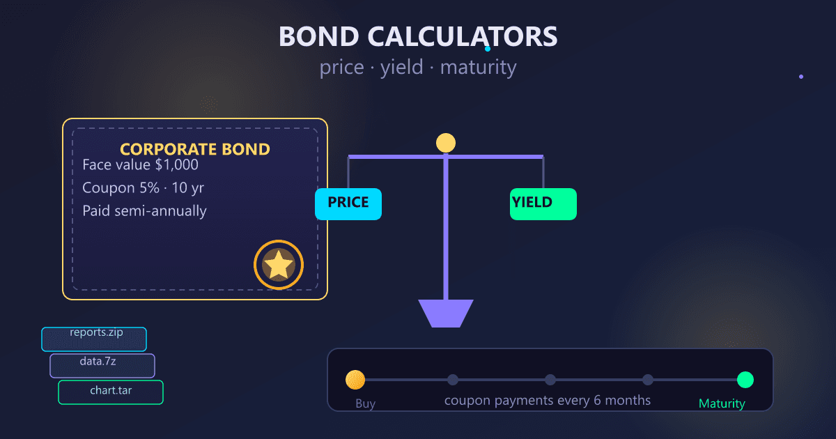 Bond Calculators: Managing Your Financial Data Efficiently