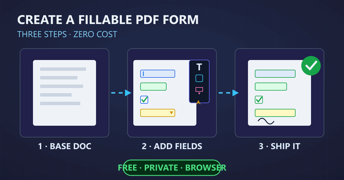How to Create a Fillable PDF Form: Complete Guide
