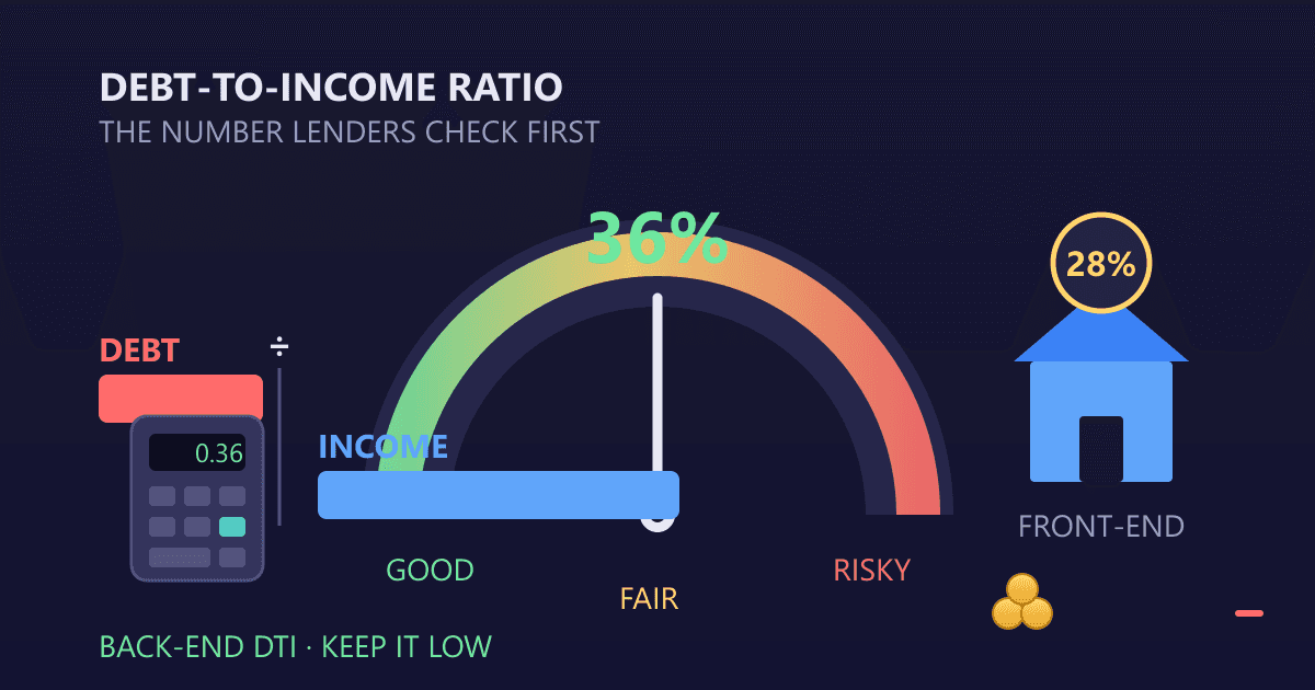 Debt-to-Income Ratio: The Number Lenders Check First