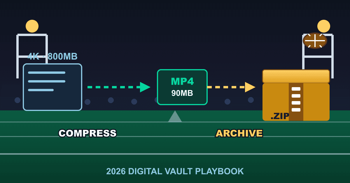 Eagles Gameday Videos: Compress, Convert & Archive in 2026