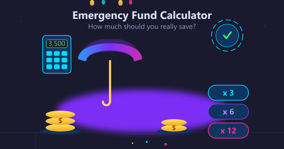 Emergency Fund Calculator: How Much Should You Really Save?