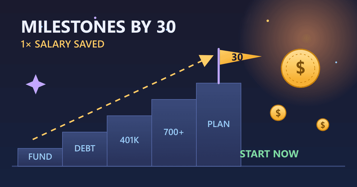 Financial Milestones by 30: A Guide to Where You Should Be