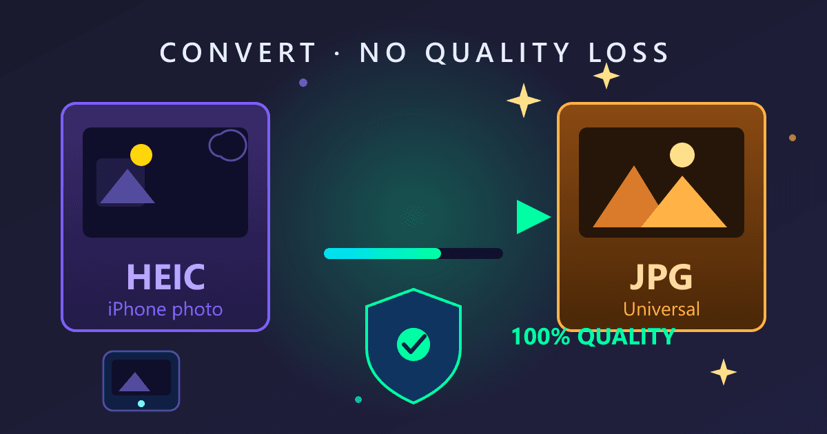 HEIC to JPG: Convert iPhone Photos Without Quality Loss