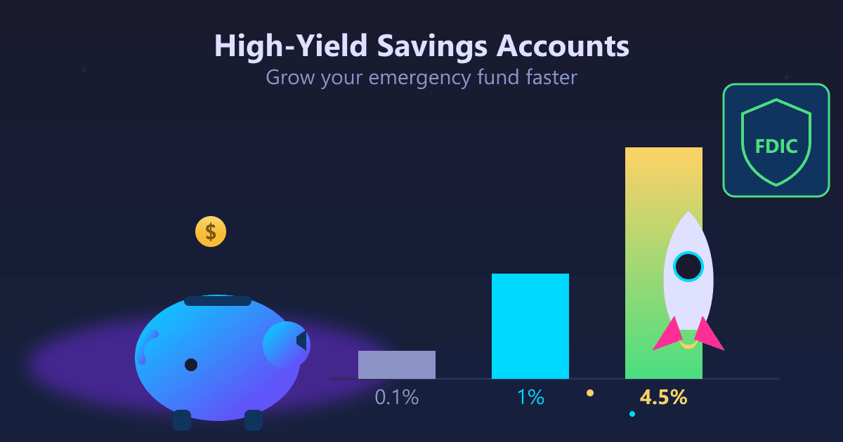 High-Yield Savings Accounts: Grow Your Emergency Fund Faster