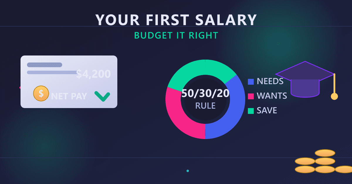 How to Budget Your First Salary: A New Grad's Complete Guide