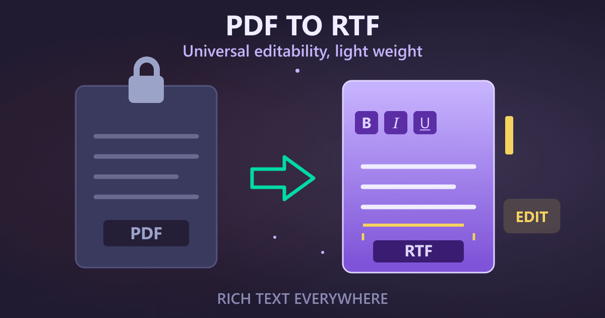 How to Convert PDF to RTF: The Ultimate Guide