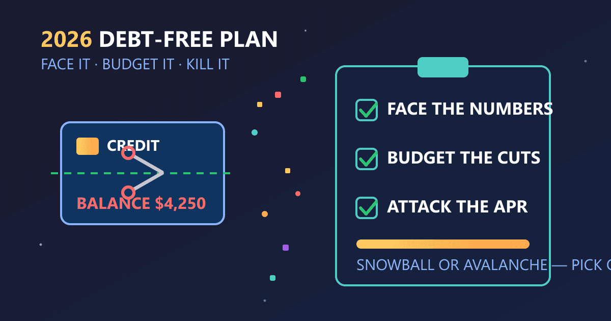 How to Pay Off Credit Card Debt: Your 2026 Action Plan