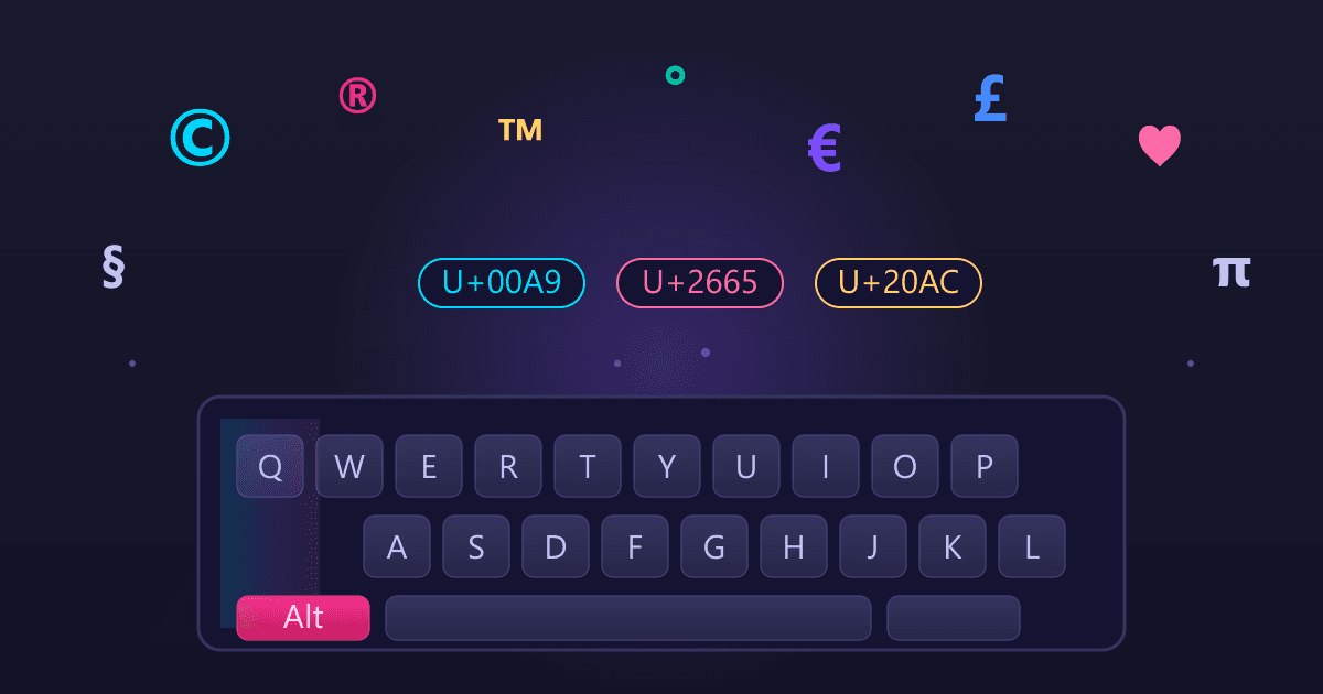 How to Type Special Characters and Symbols (Unicode Guide)