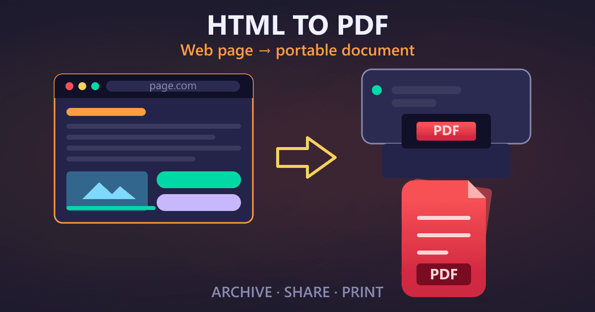 HTML to PDF: The Ultimate Guide to Web Page Conversion