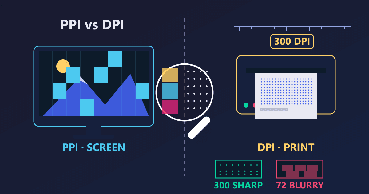 Image Resolution Explained: DPI vs PPI & Why Prints Look Blurry