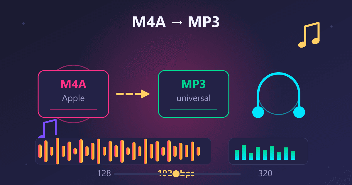 M4A to MP3: The Ultimate Free Conversion Guide (2026)