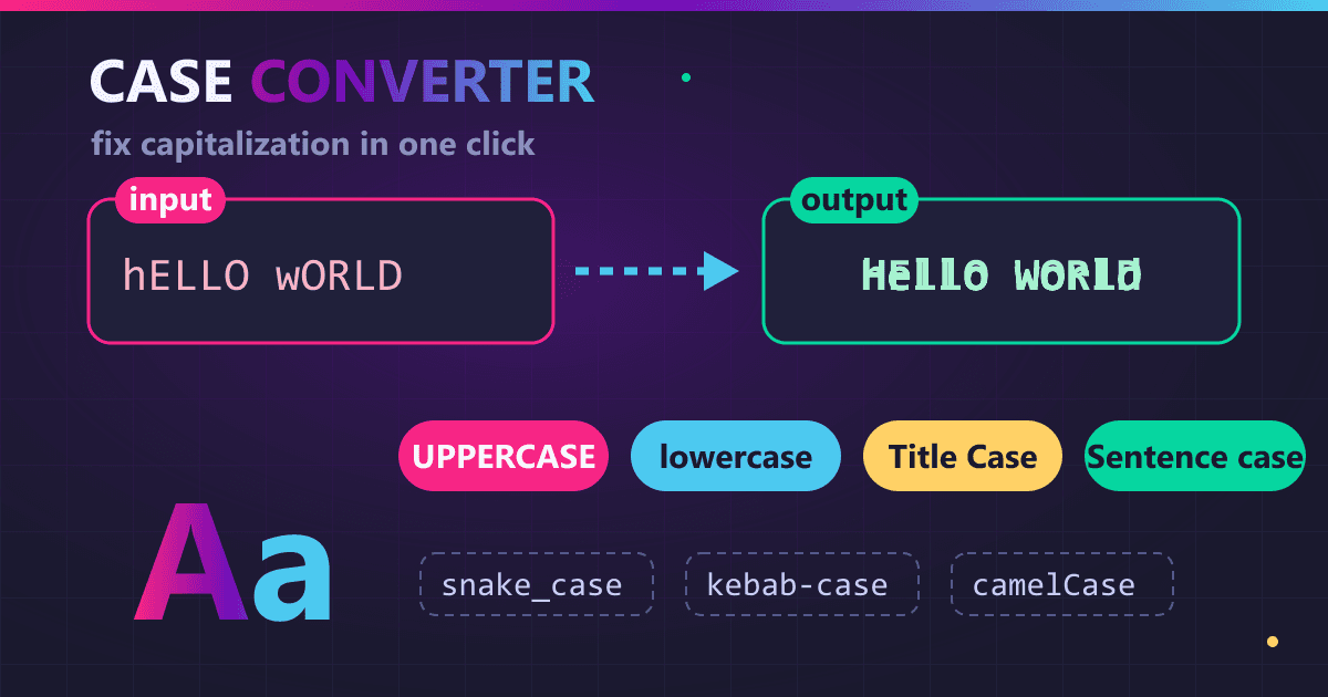 Master Case Conversion: Uppercase, Lowercase & Title Case Guide