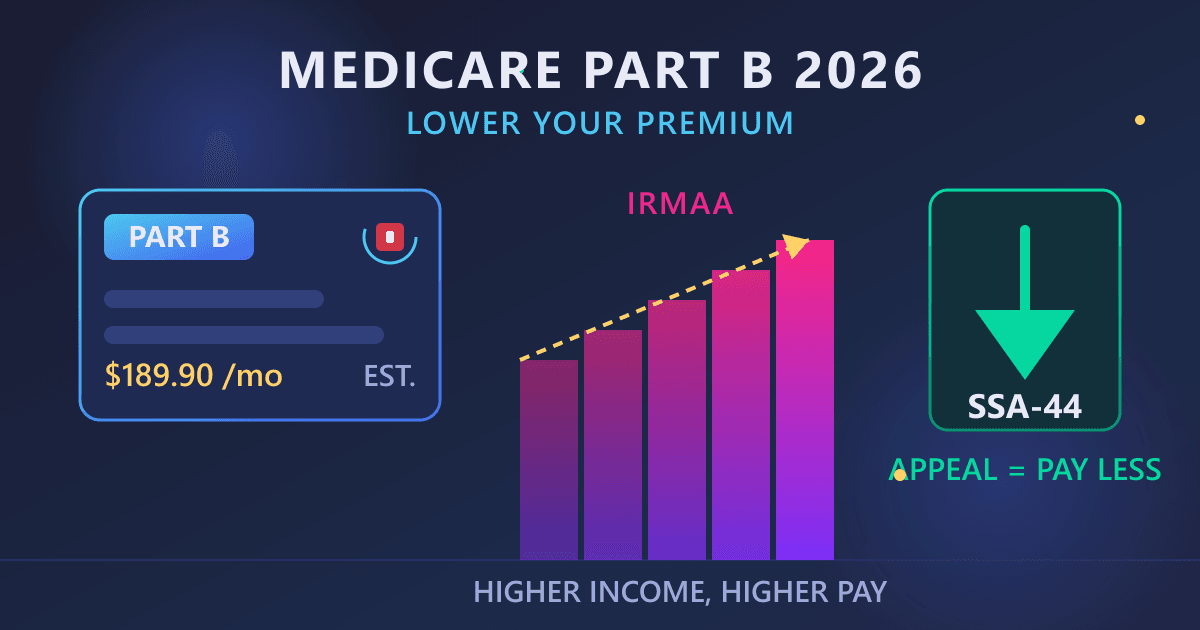 Medicare Part B Premium 2026: What You'll Pay & How to Lower It