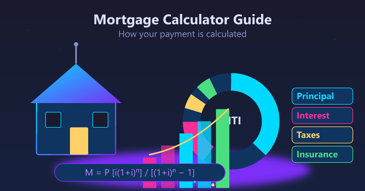 Mortgage Calculator Guide: How Your Payment Is Calculated
