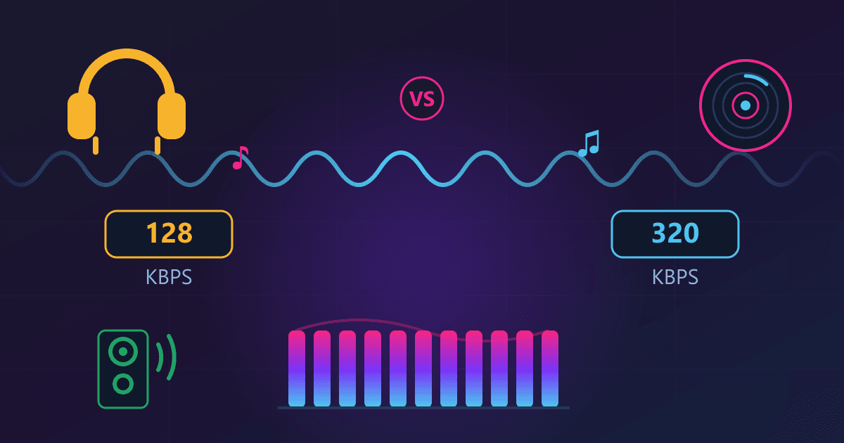 MP3 Bitrate Guide: 128 vs 320 kbps & Which Quality to Choose