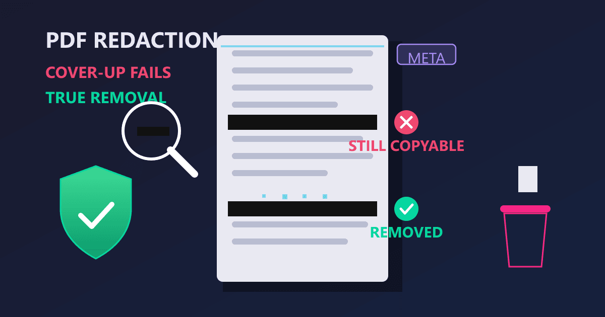 PDF Redaction: How to Remove Sensitive Information Securely