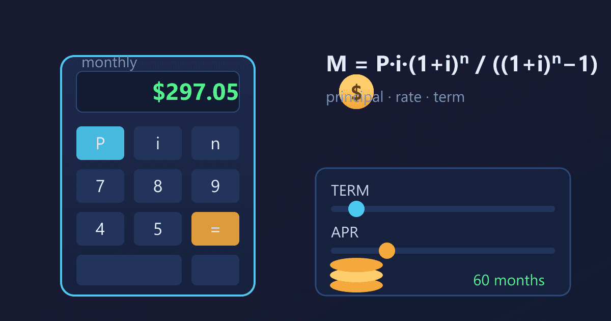 Personal Loan Calculator: How to Estimate Your Monthly Payment