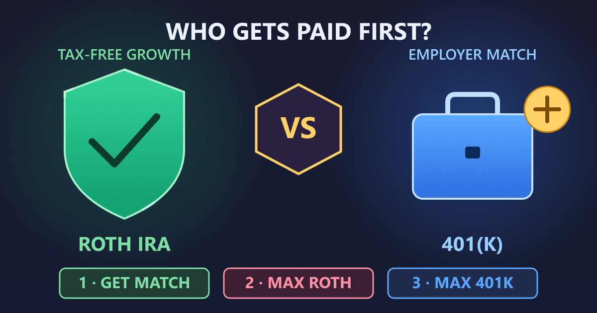 Roth IRA vs 401k: A Clear Guide to Prioritizing Your Retirement
