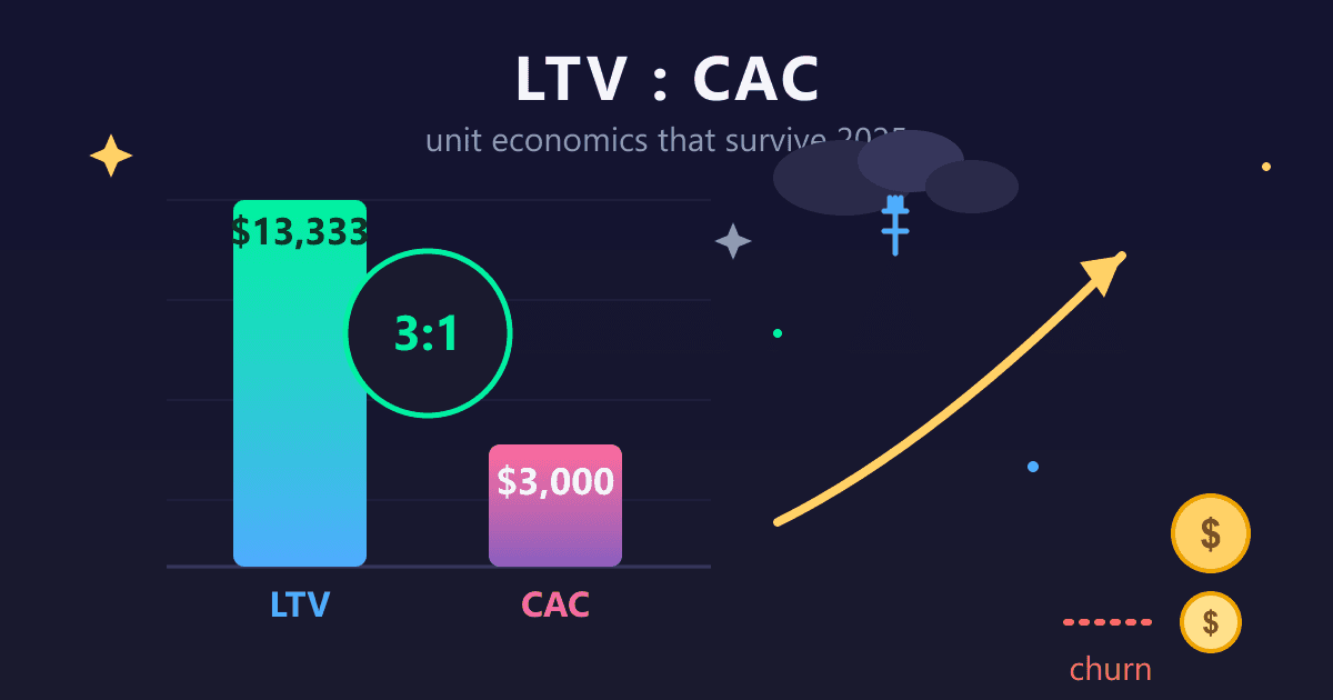 SaaS LTV:CAC Ratio Calculator (2026 Benchmarks and Unit Economics Guide)