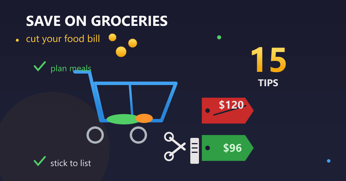 Save Money on Groceries: 15 Tips to Cut Your Food Bill