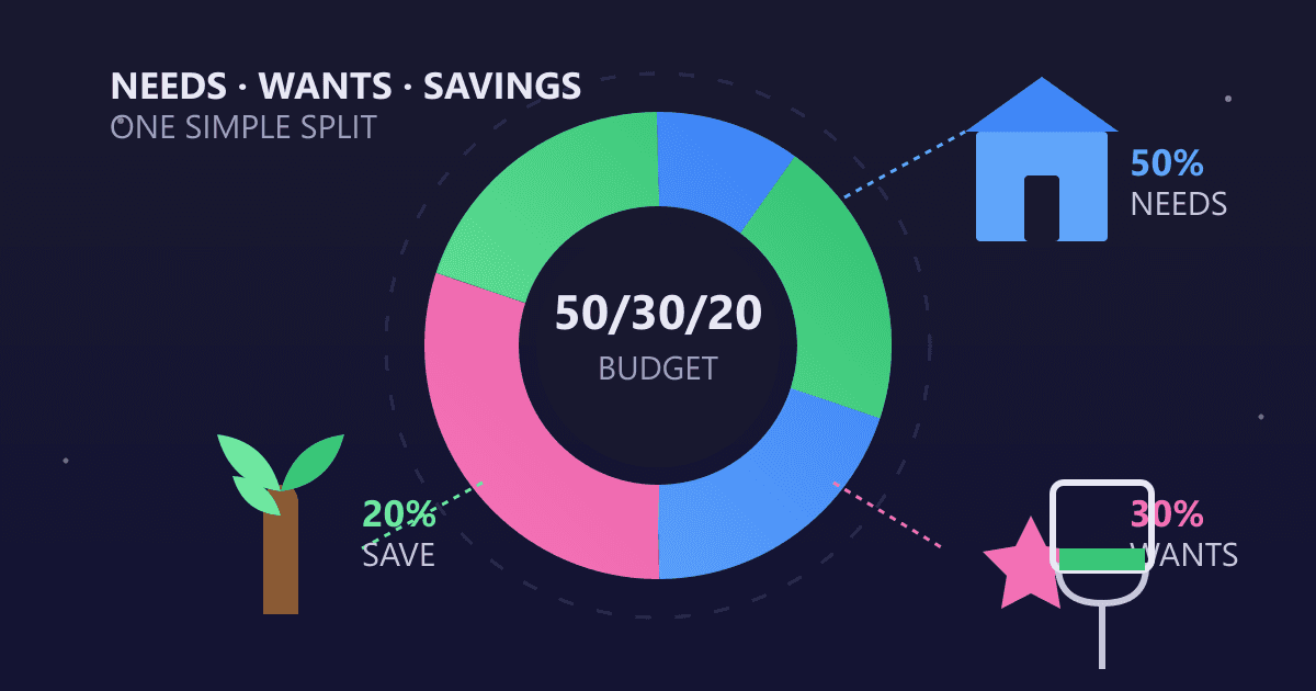 The 50/30/20 Budget Rule: A Beginner's Guide to Financial Freedom